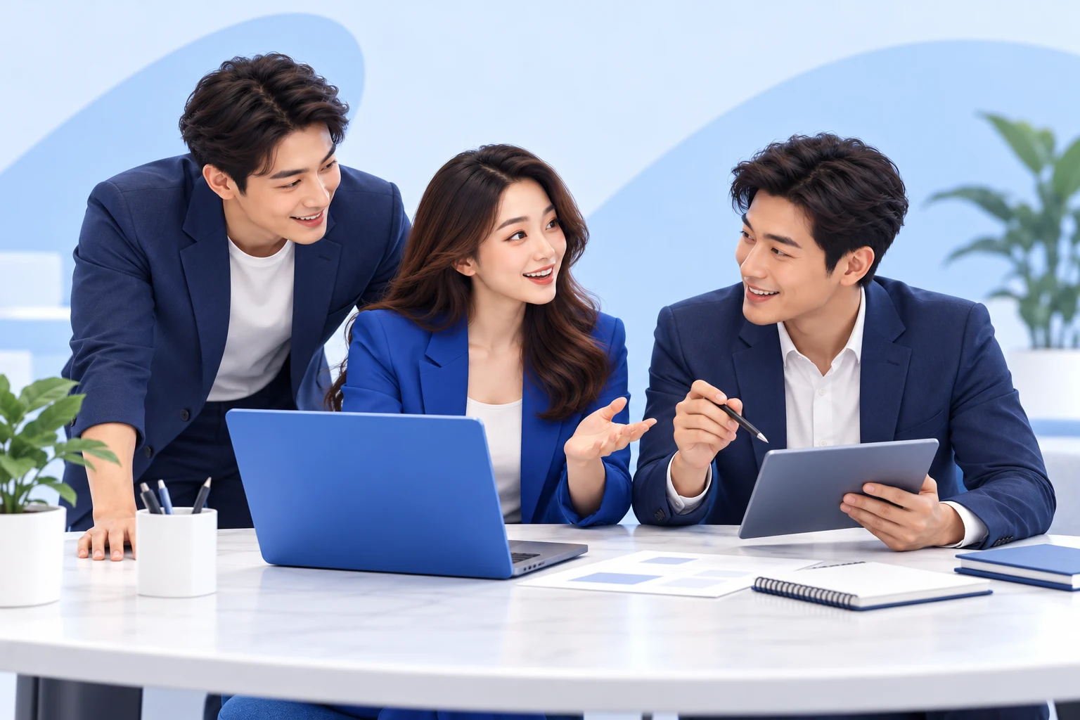 กราฟิกทีมงาน AccountZure พร้อมให้คำแนะนำการใช้งาน